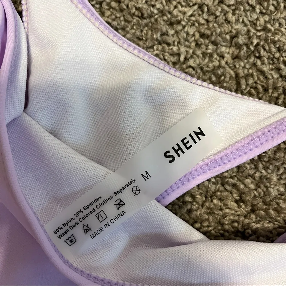 Light Purple Tie Side Bikini Swimsuit NWOT - Image 4