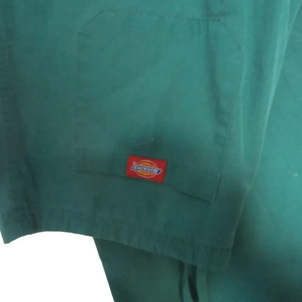 Dickies Green Drawstring One Pocket Nursing Comfy Scrub Pants Size S - Image 5