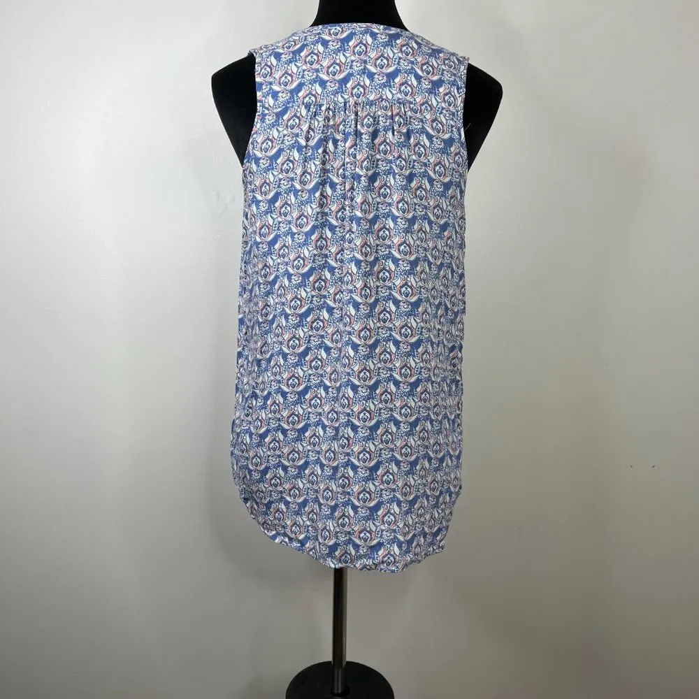 The North Face Tie Neck Flowy Lightweight Printed Tank Top - Image 4