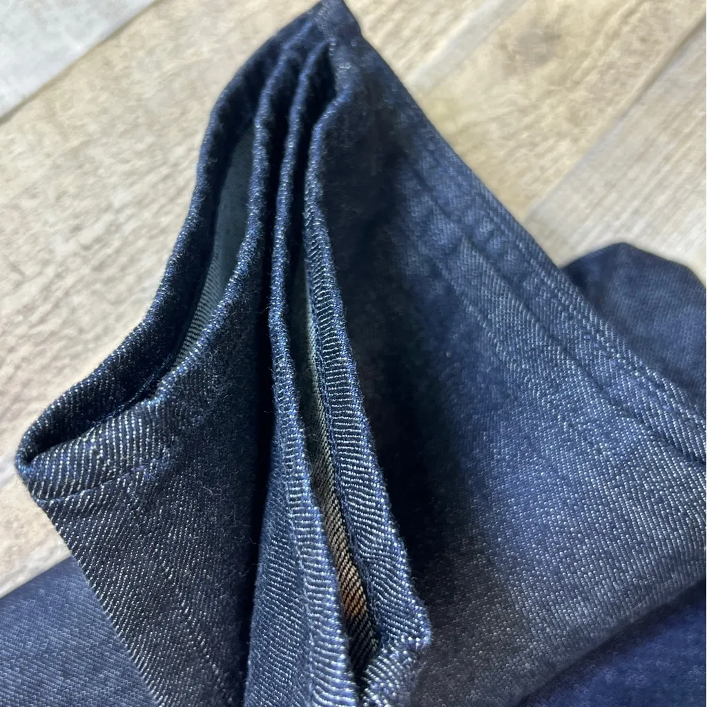 Lee Body Optix + Cushnie Size 31/12 Cropped Straight Leg Dark Wash Denim… - Image 6