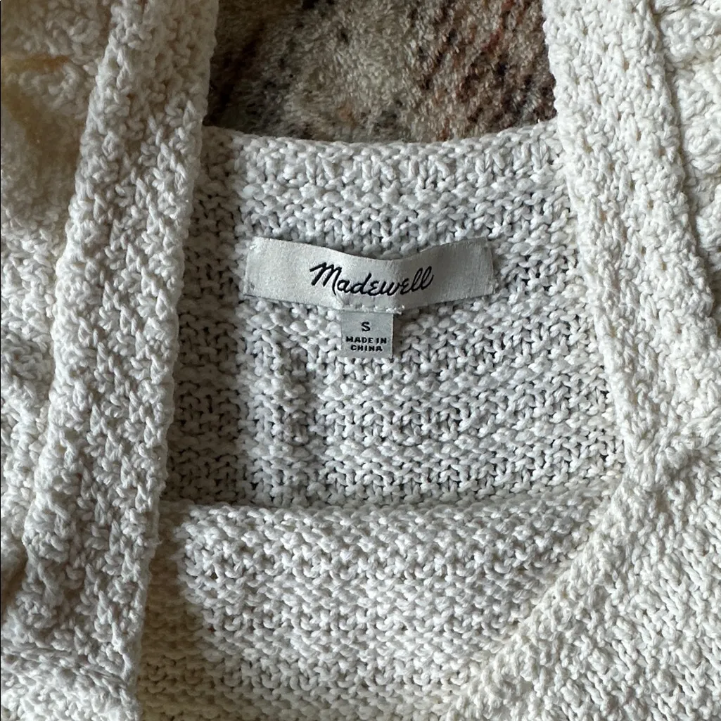 Madewell Crocheted Ruffle-Strap Sweater Tank - Image 2