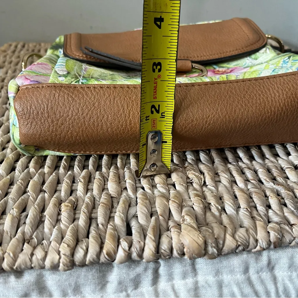 Rosetti eva mid crossbody Floral palm Purse Zip Tropical Bag Adjustable - Image 9