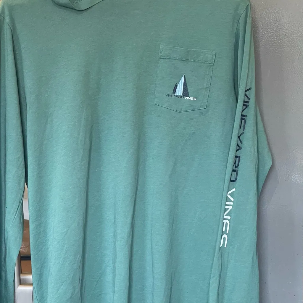 Vineyard vines girls green long sleeve t-shirt - Image 3