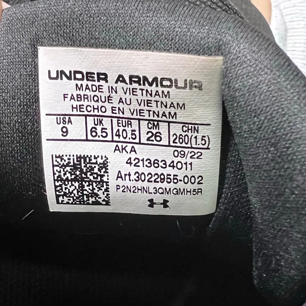 Under Armour Women's Essential Cross Trainer Black US 9 EU 40.5 3022955-002 - Image 2