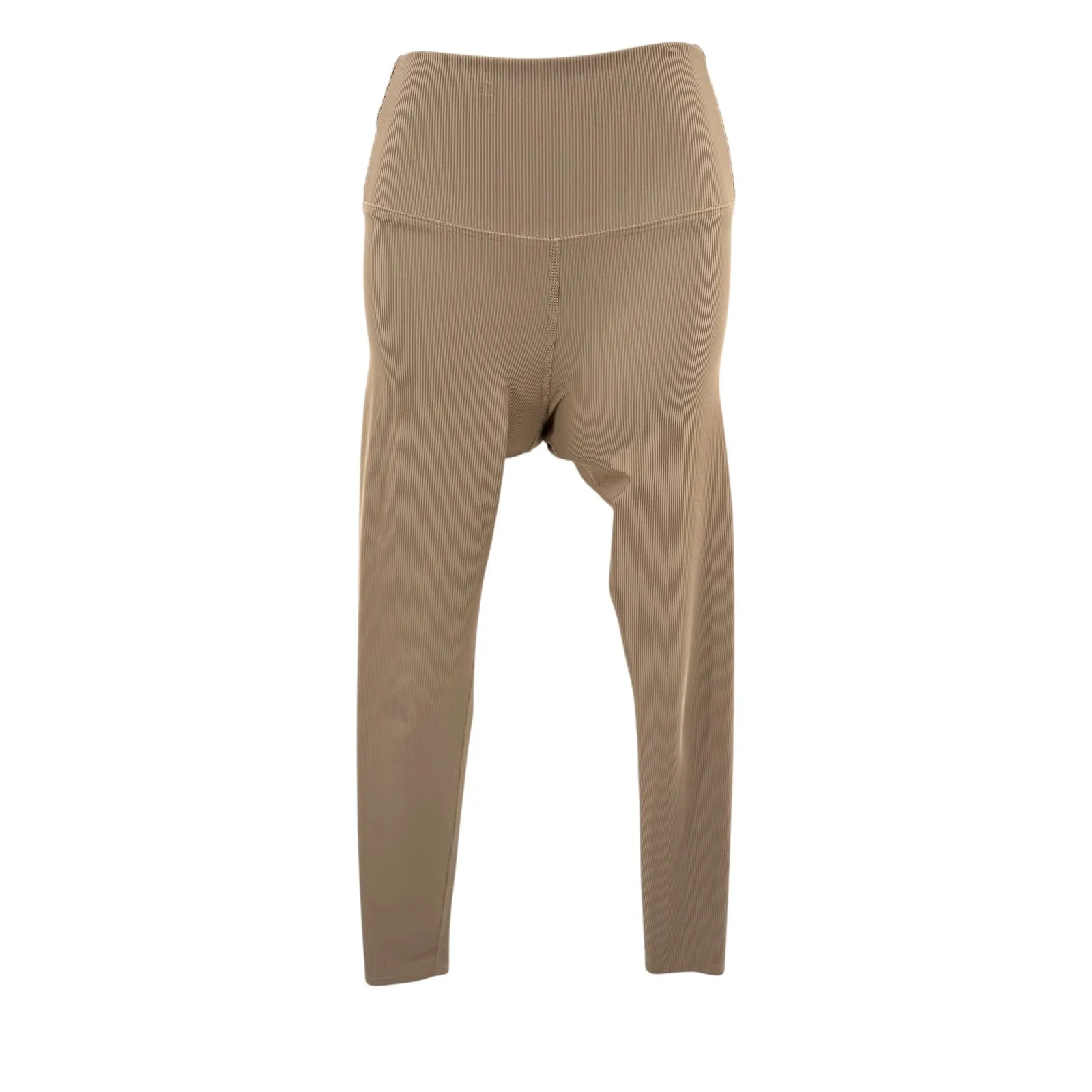 Beach Riot Ribbed Sports Bra & Leggings Set Tan XS‎ Athleisure Yoga Workout - Image 3