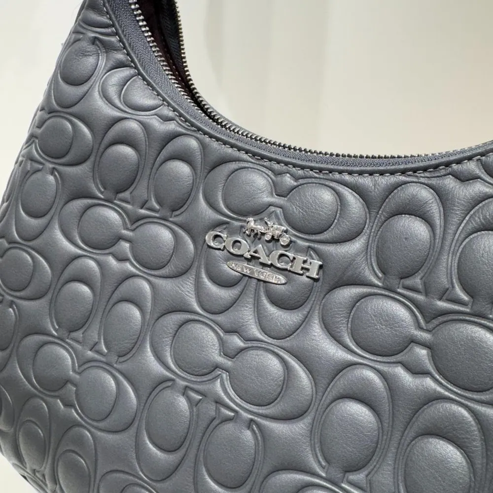 coach Teri Hobo With Signature Leather cm055 - Image 5