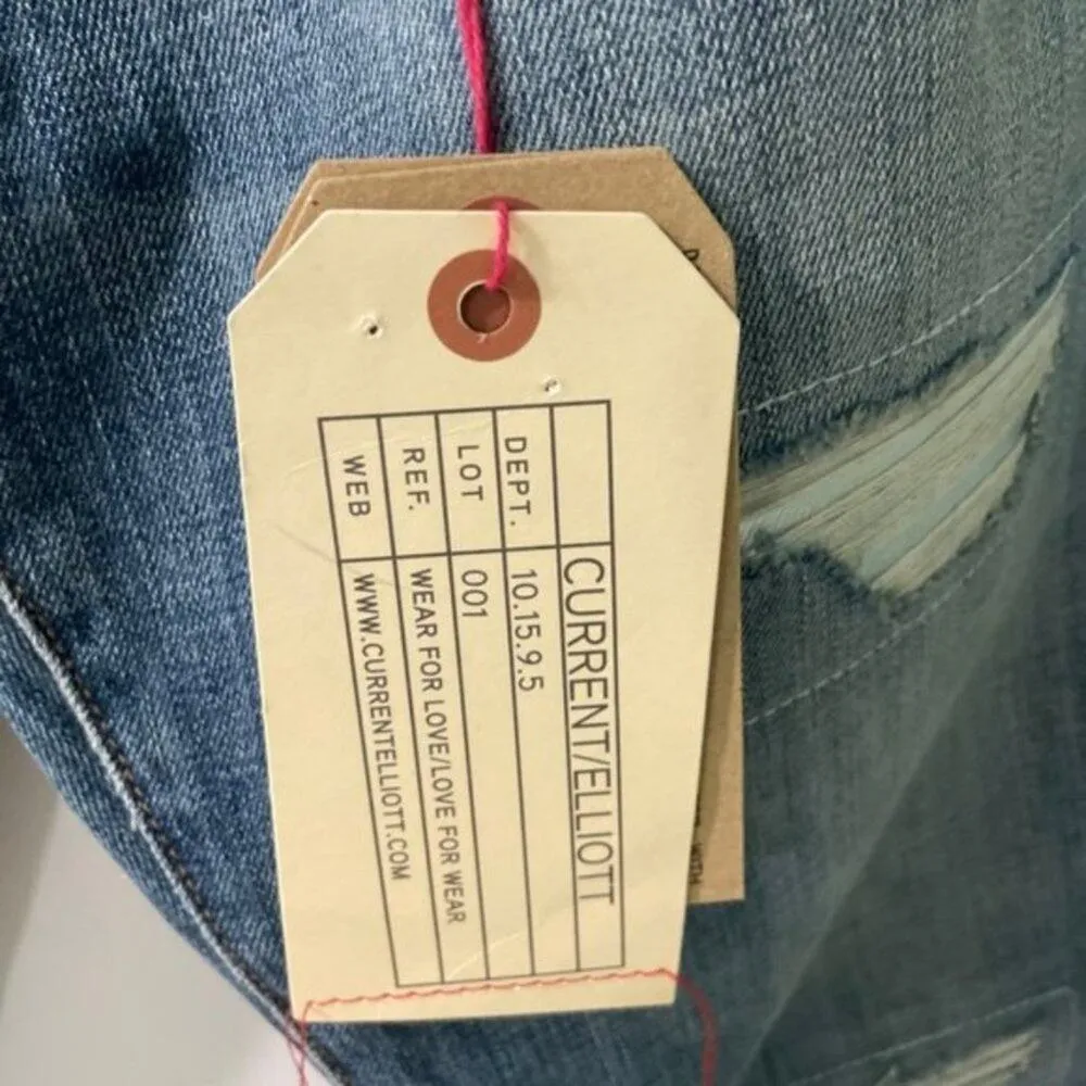 Current/Elliott Current Elliott Distressed high waisted Jeans size 27 - Image 7