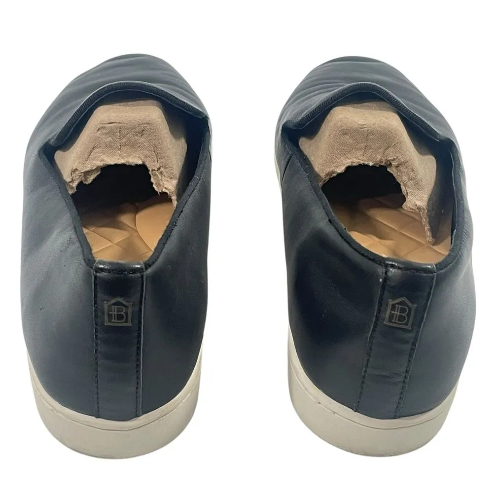Birdies The Swift Black Leather Slip On Sneaker Women’s Size 8.5 Shoes‎ Loafer - Image 10