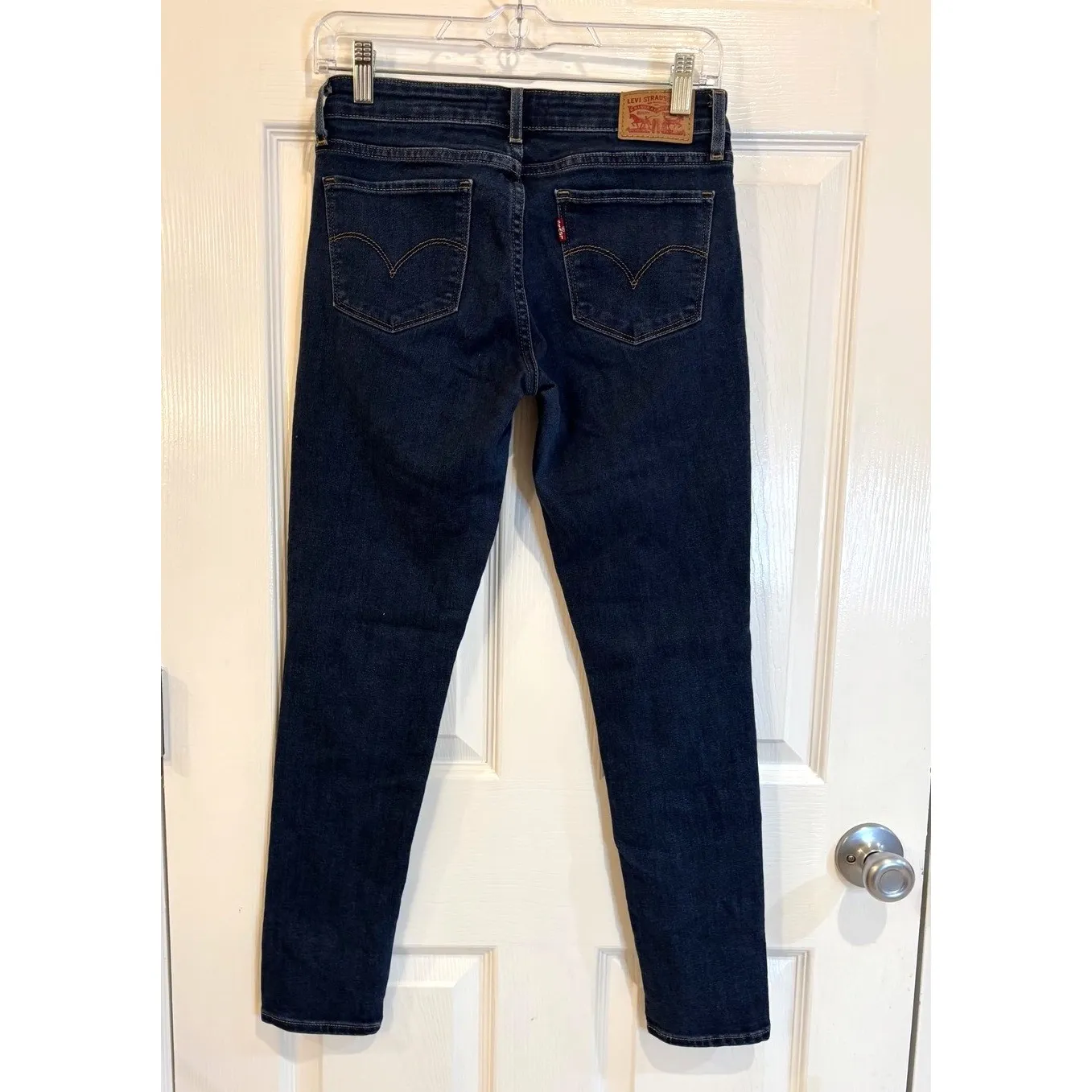 Levi's‎ 711 Skinny Jeans Size 26 Dark Wash Denim Classic Casual - Image 4