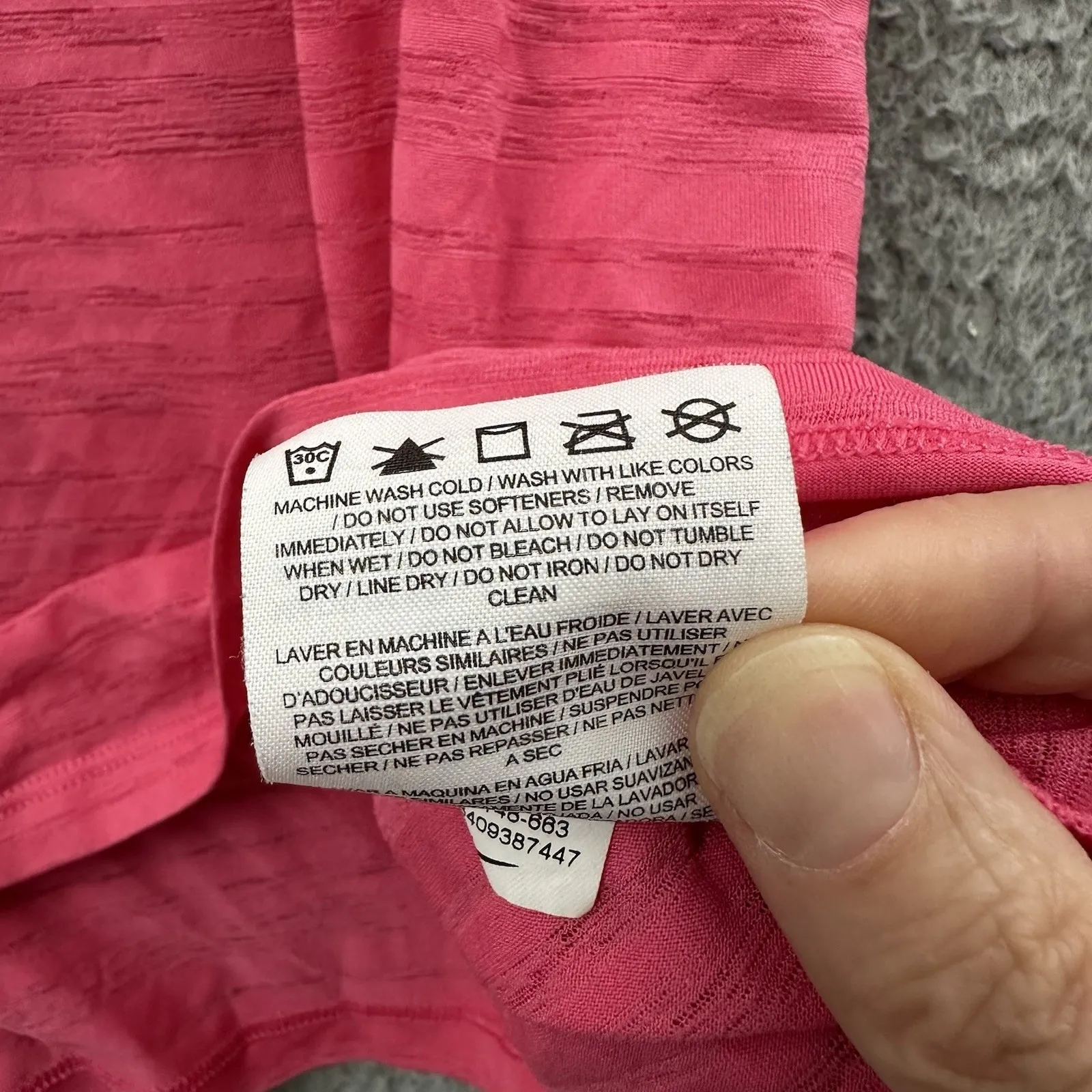 Nike Tank Dri Fit Tank‎ Top Pink Athletic Burnout Running Workout Women's XS - Image 8