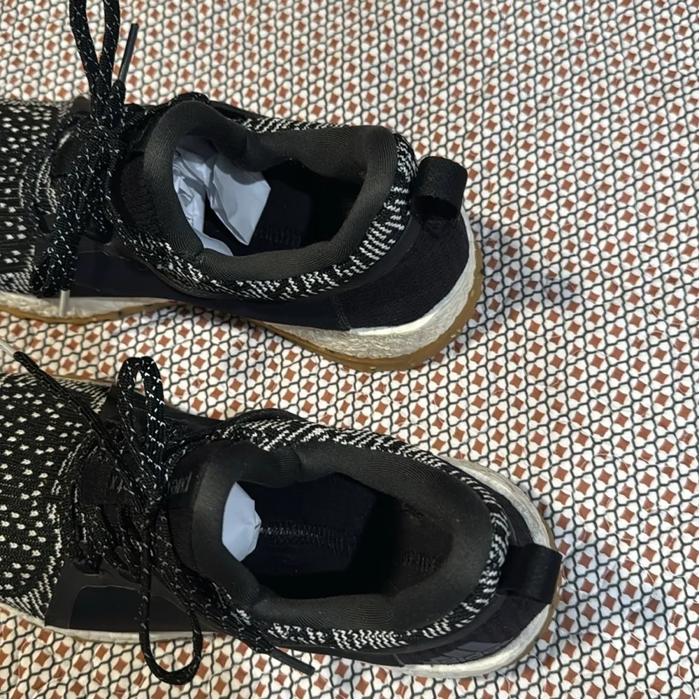 ADIDAS Pure Boost X ATR Running Shoes 7 black white - Image 9