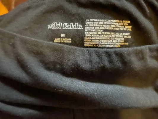 Black Leggings Size M - Image 5