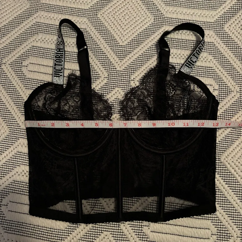 Victoria’s Secret Shine Strap Lace Corset Top - Image 5