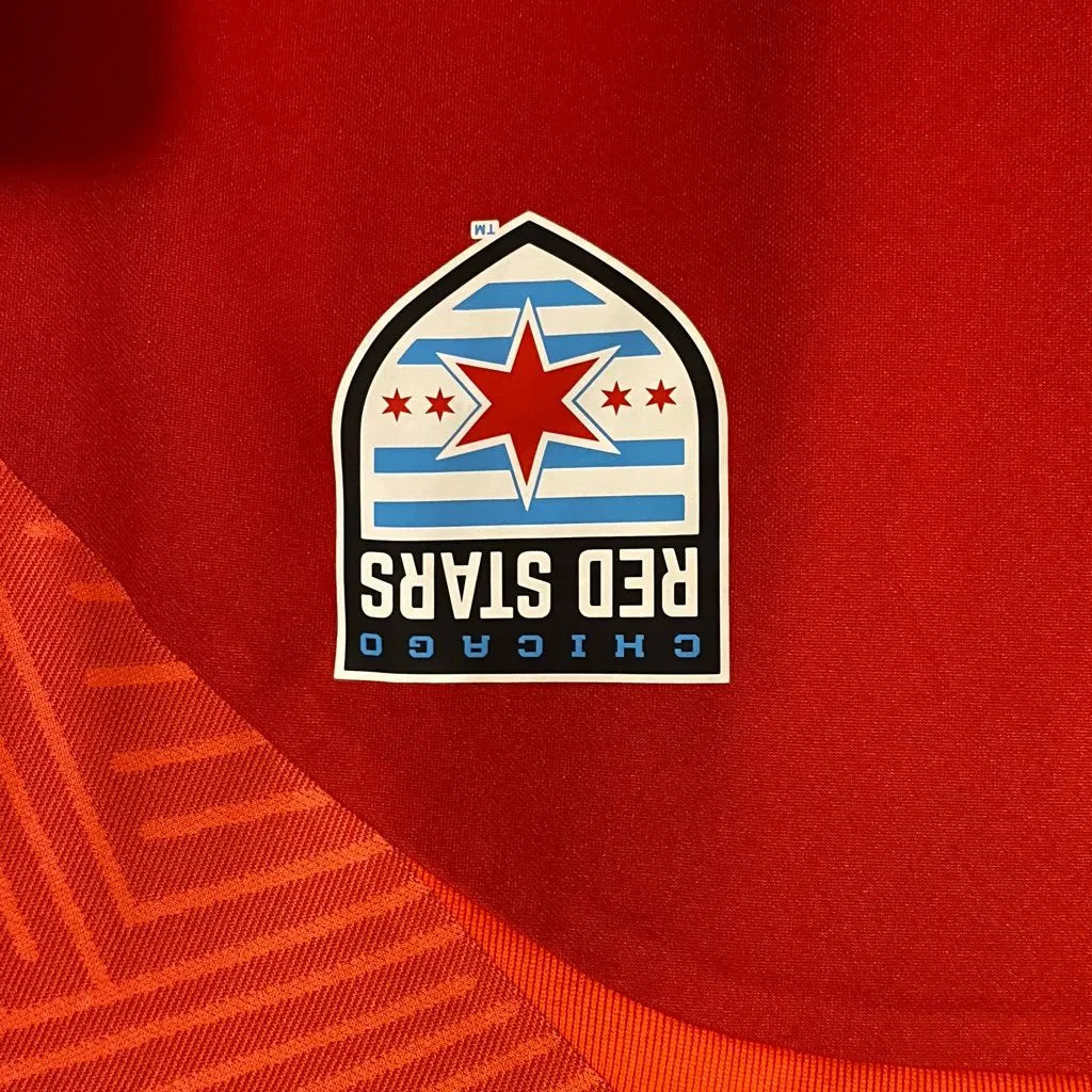 Nike Dri-Fit Player Issued Chicago Red Stars Warmup Top Women's Size Large - Image 3