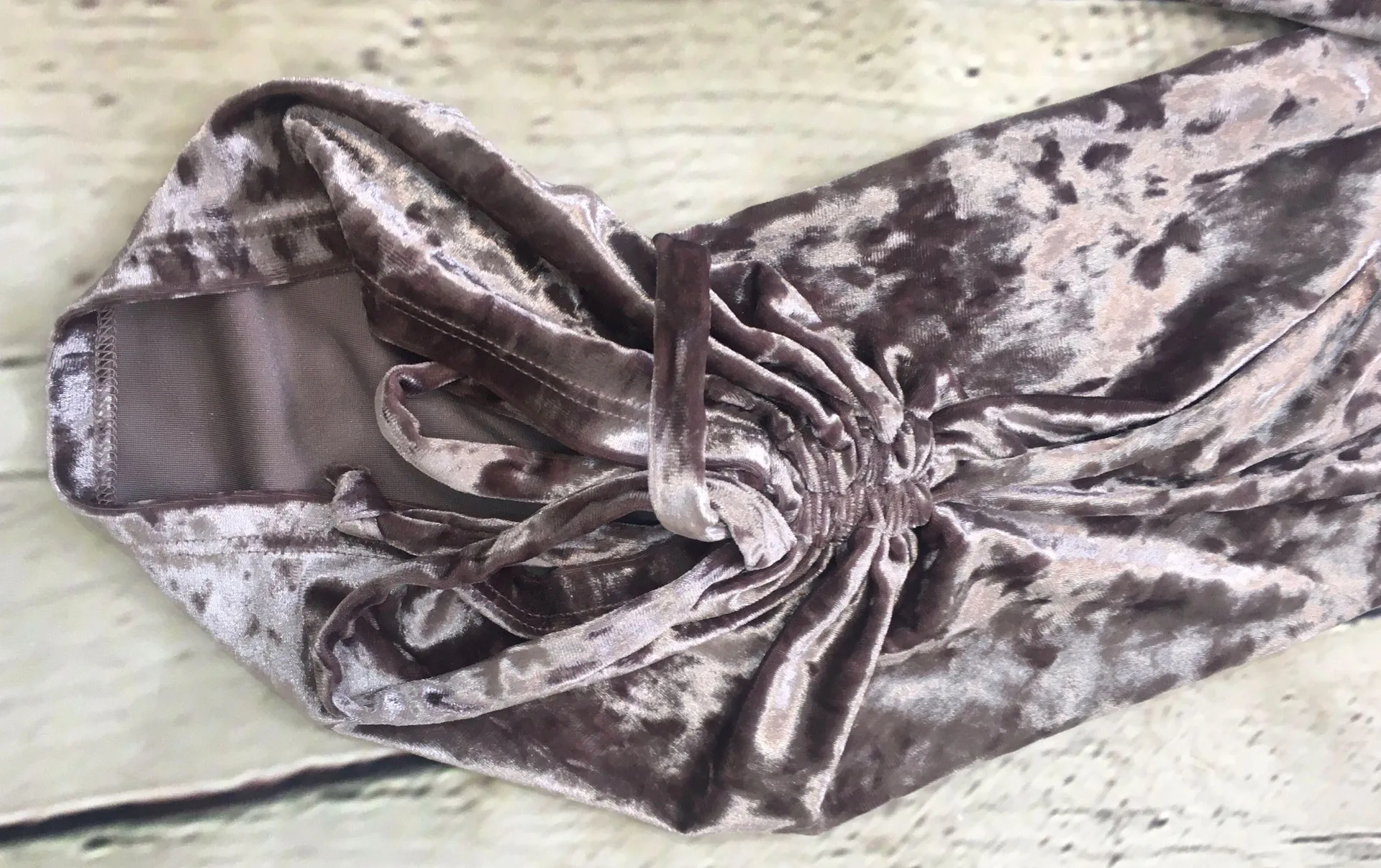 Crushed Velvet Crewneck Pullover - Image 8