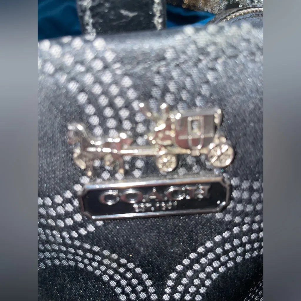 Designer Coach Bag- Madison Op Art Shoulder, Hand, CrossBody Bag no dust bag - Image 11