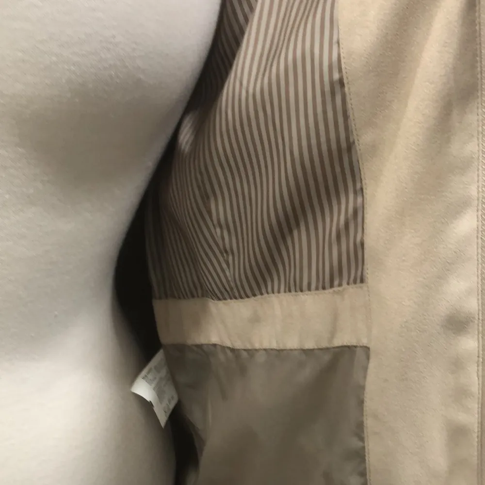 ESPRIT Tan Zip Front Jacket Size: Large - Image 6