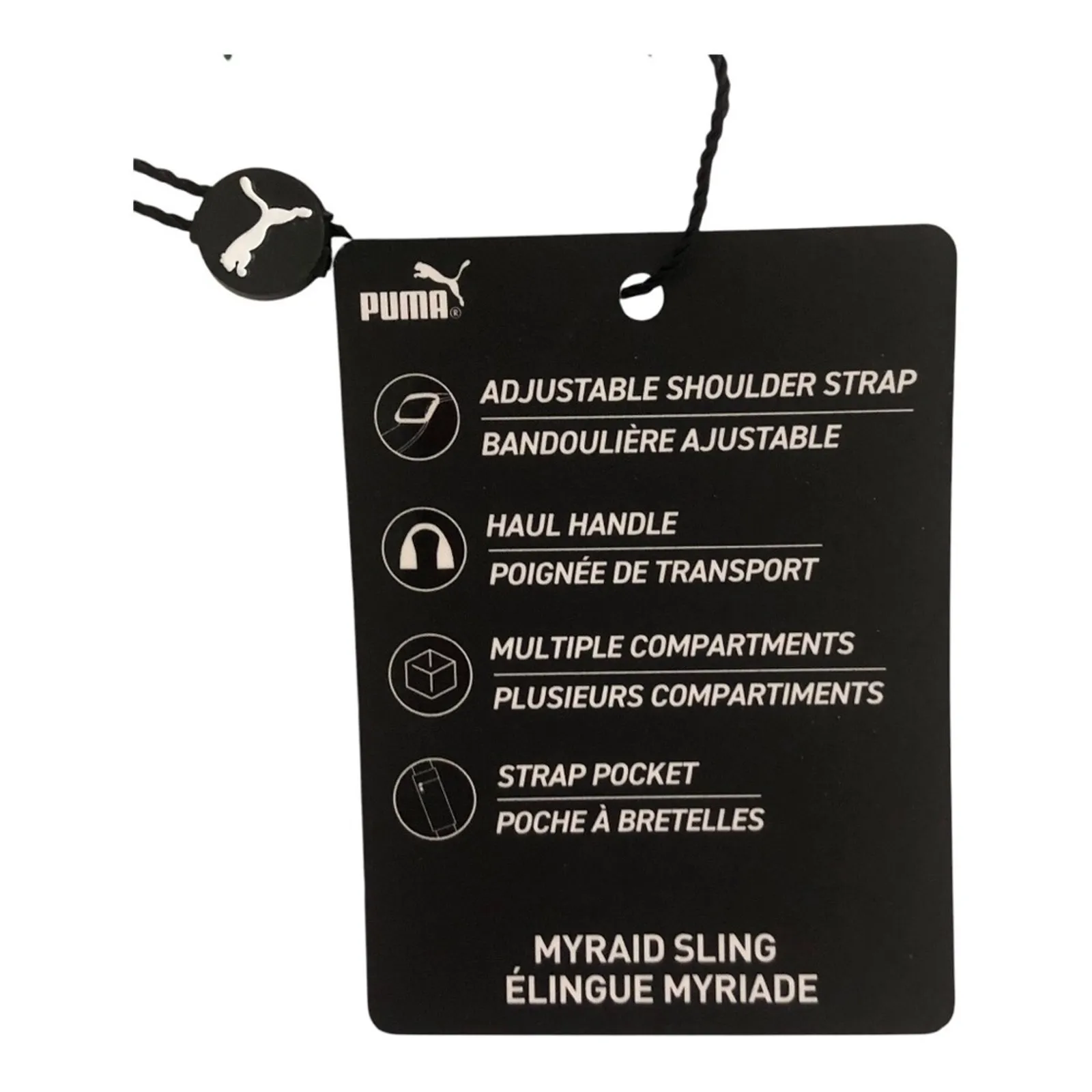 PUMA NWT Myraid Adjustable Multi Compartments Sling Bag Crossbody Fanny Pack - Image 12