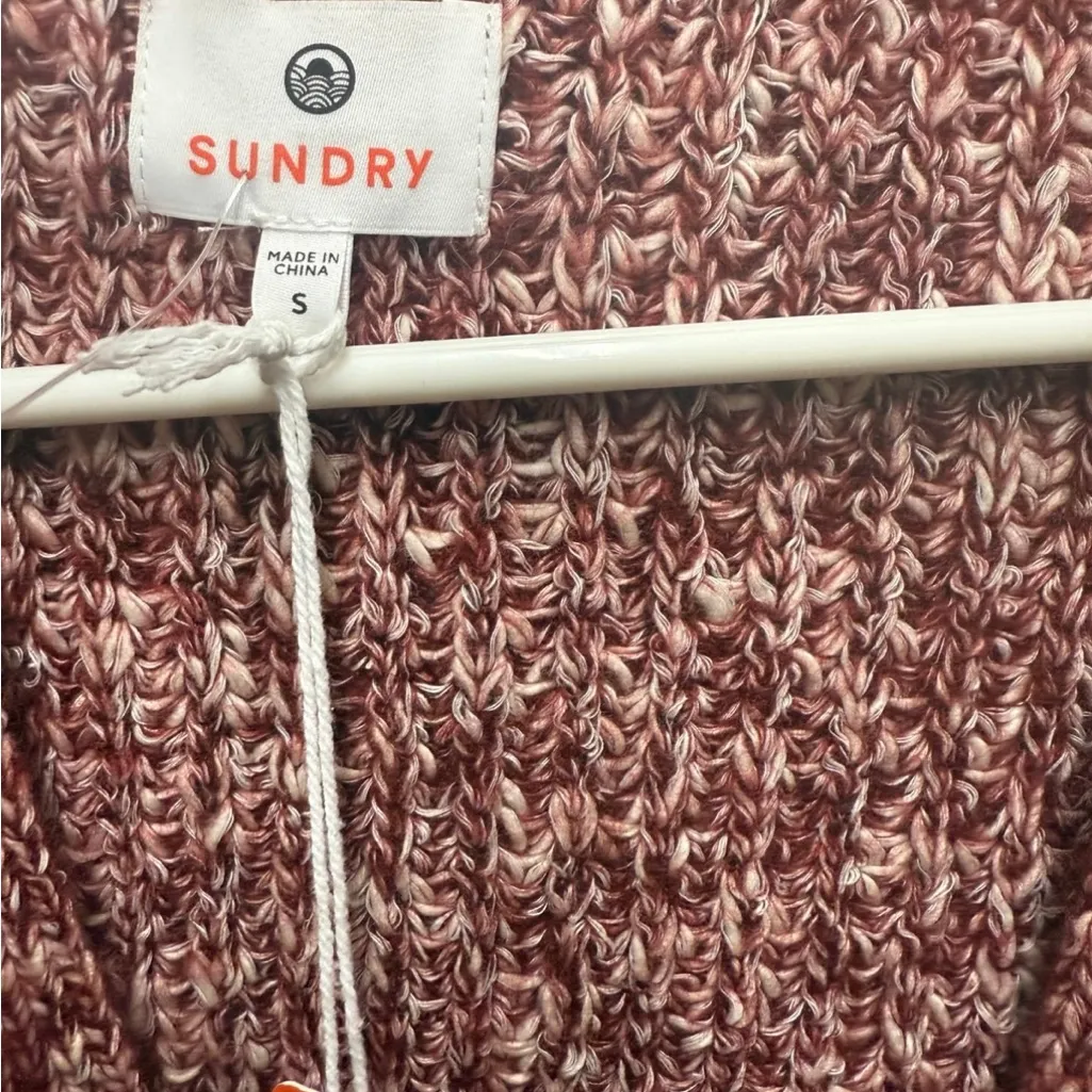 Sundry Button Up Cardigan Sweater. Size Small - Image 6