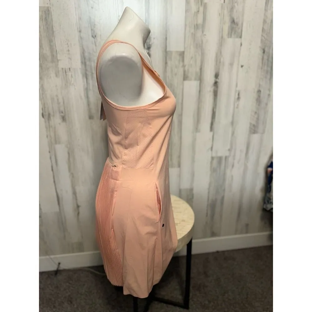 Nike Size S $140 Women's Sleeveless Dri-FIT Ace Golf Dress Dh2437 800 Light Pink - Image 7