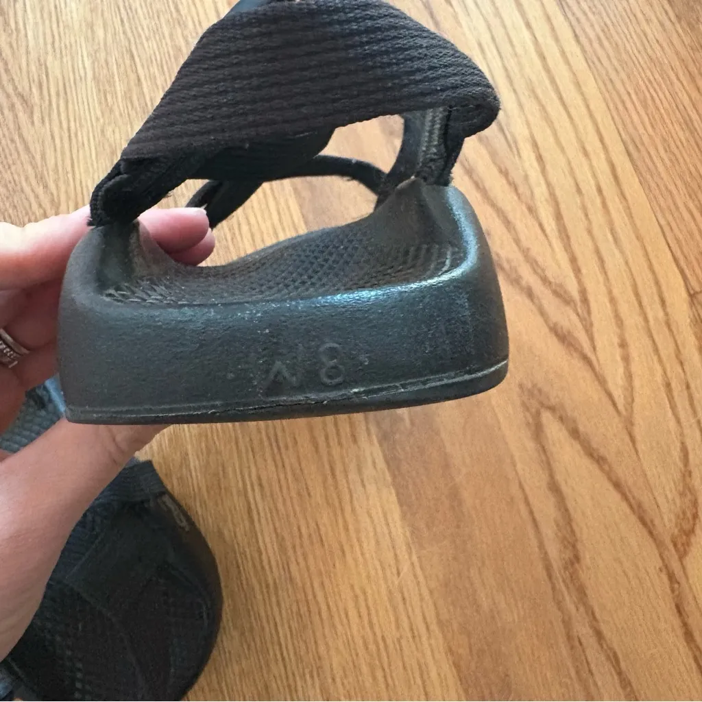 Chaco Z1 Classic Sandal Outdoor Hiking Shoes Black Womens Size 8 Adjustable - Image 11