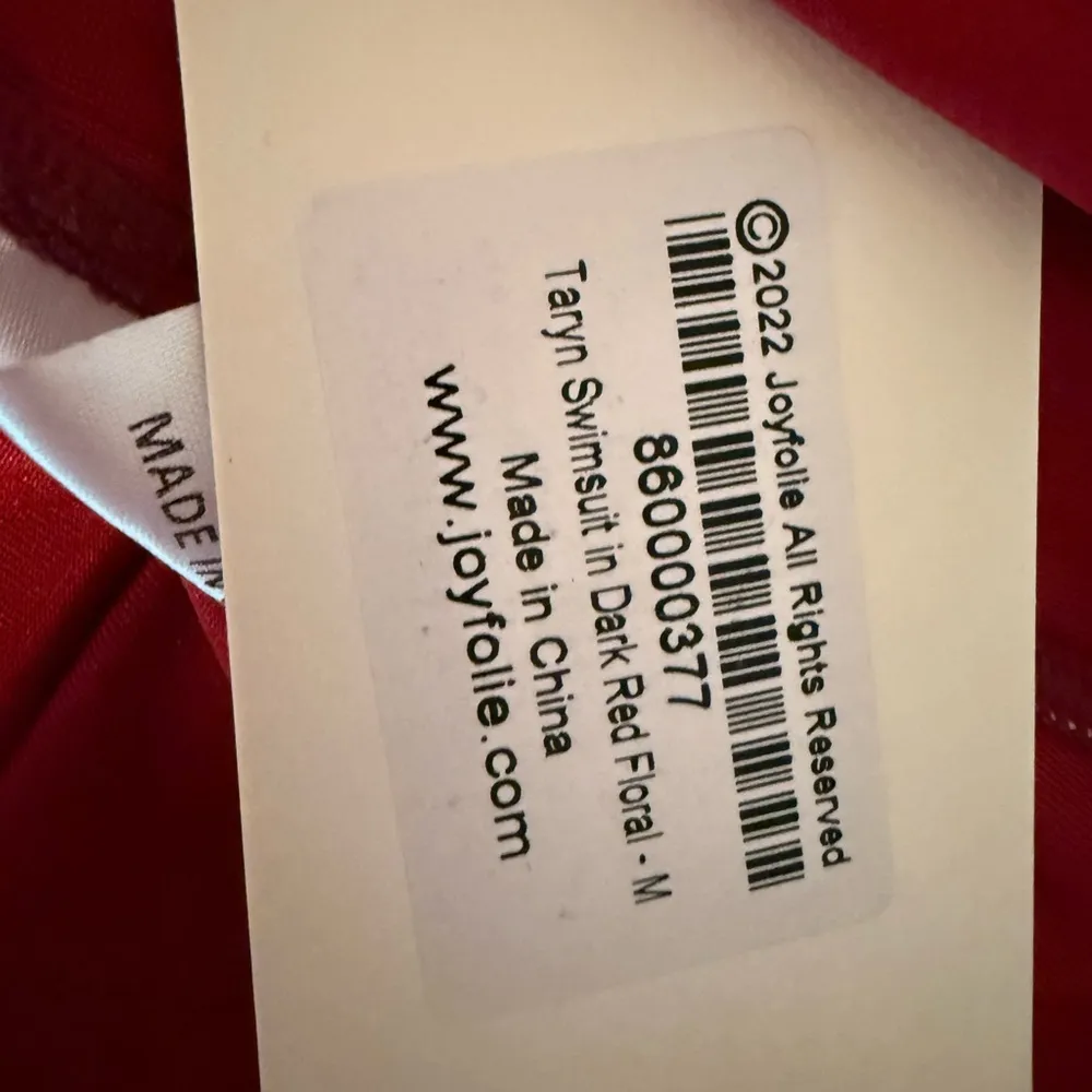 Joyfolie Taryn Red Floral Ruffle One - Image 6