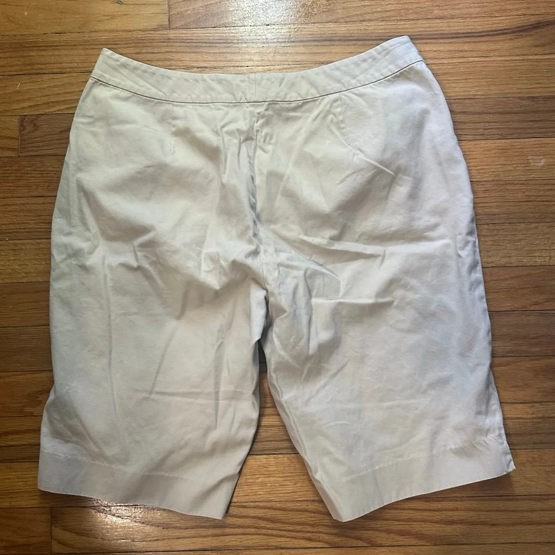 Lauren Ralph Lauren Khaki Shorts – Classic Fit, Timeless Style Tan Size 14 - Image 5