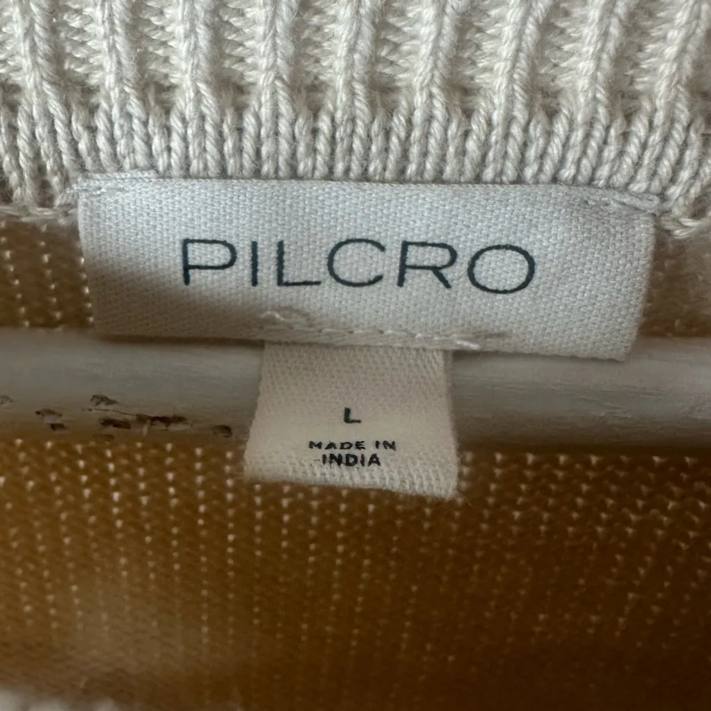 Anthropologie Pilcro Graphic Sleeveless Sweater Vest Tank Large - Image 6