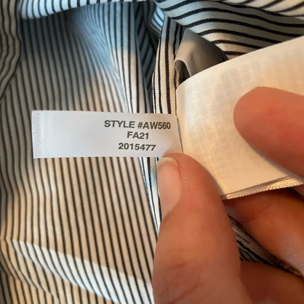 J crew Classic-fit crisp cotton poplin shirtdress size S - Image 5