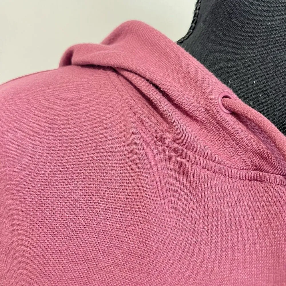 Avia Hooded Long Sleeve Activewear Top Size Medium Mauve Pink - Image 5