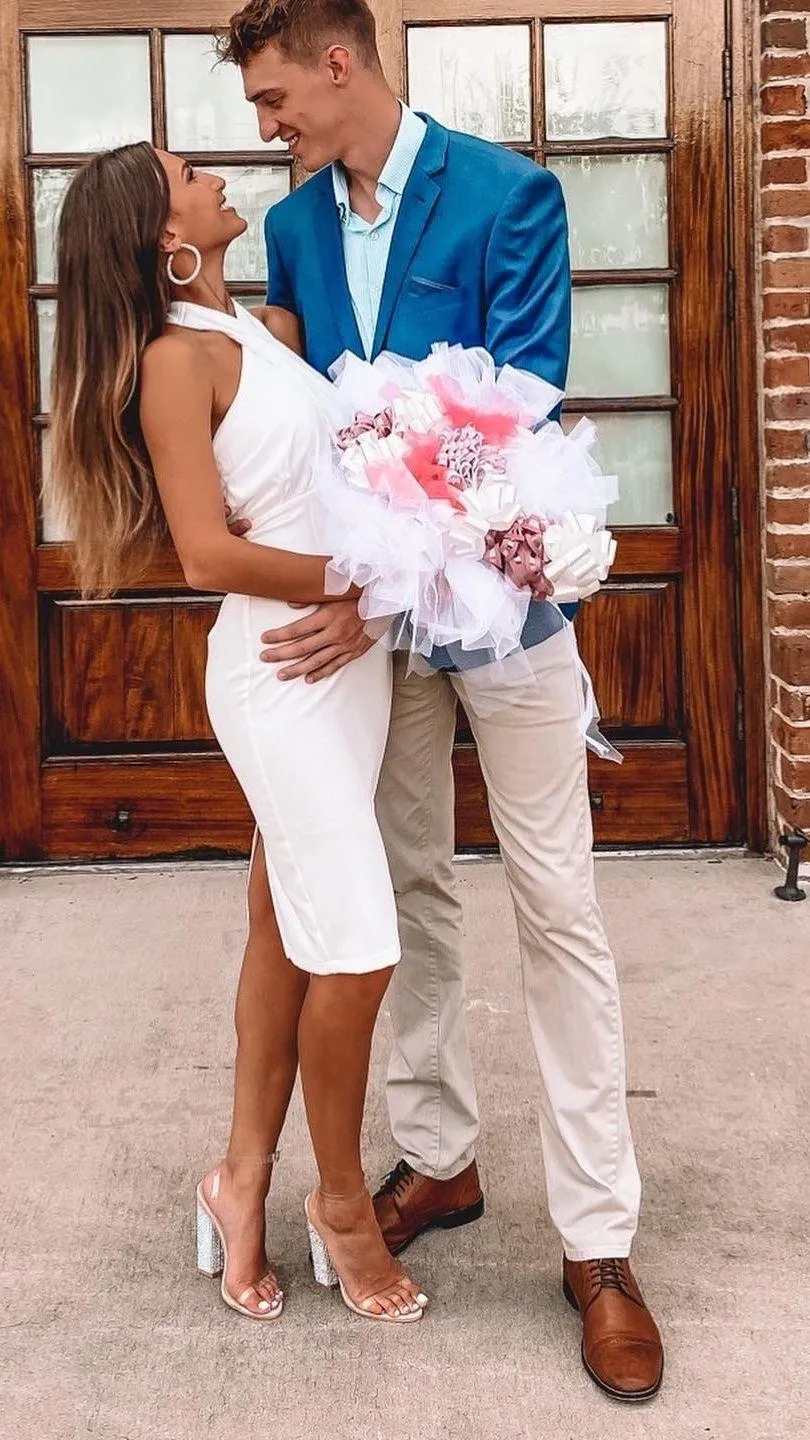 Nasty Gal Clear Sequin Heels - Image 2