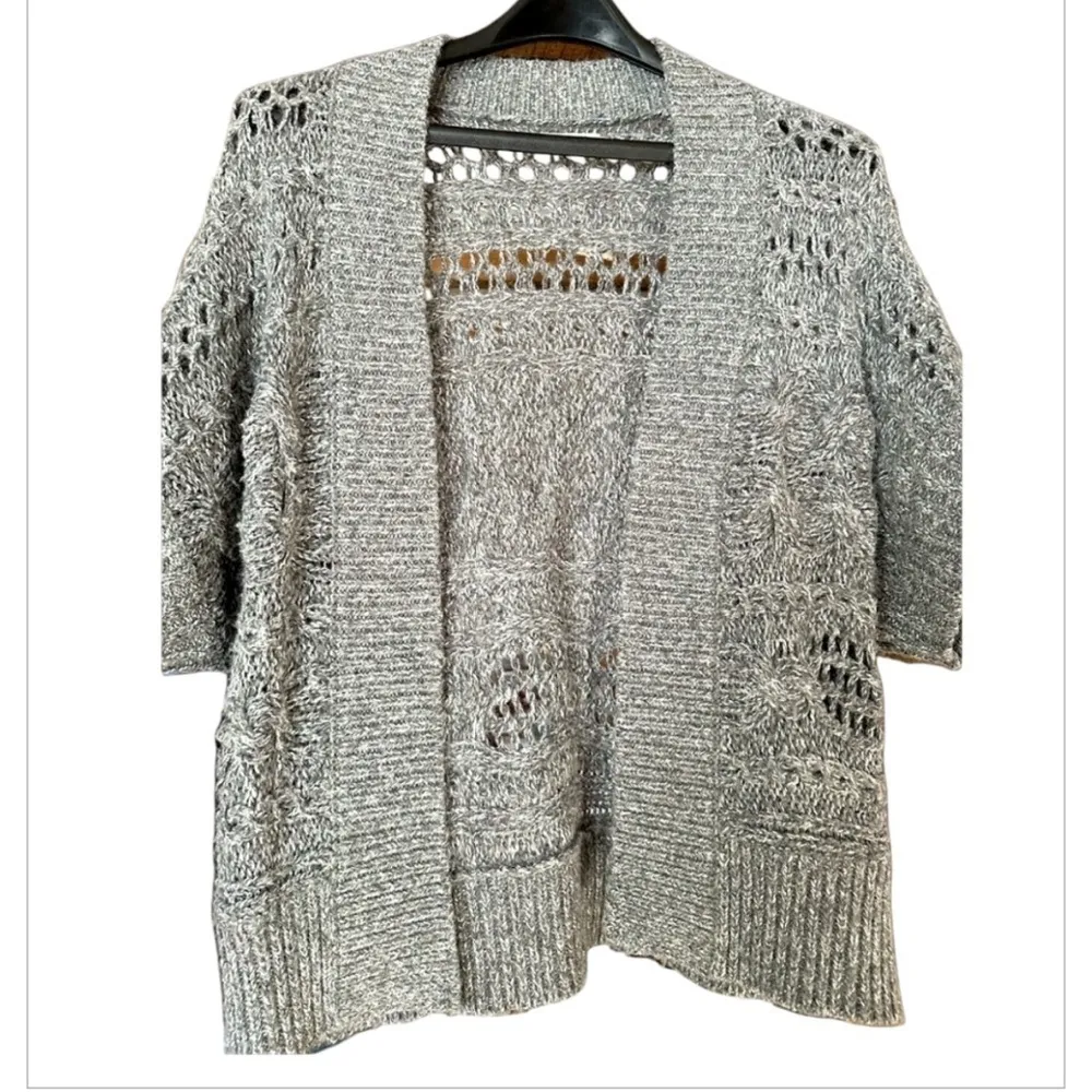 Old Navy cable knit cardigan Size M - Image 3