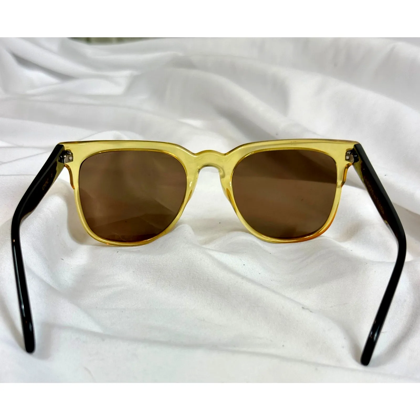 Komono Sunglasses Riviera Yellow Cider Black - Image 13