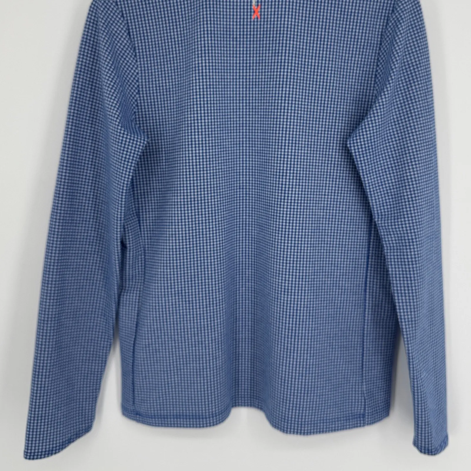 RLX Ralph Lauren Pullover Large Blue Quarter Zip Athletic Activewear Lightweight - Image 7