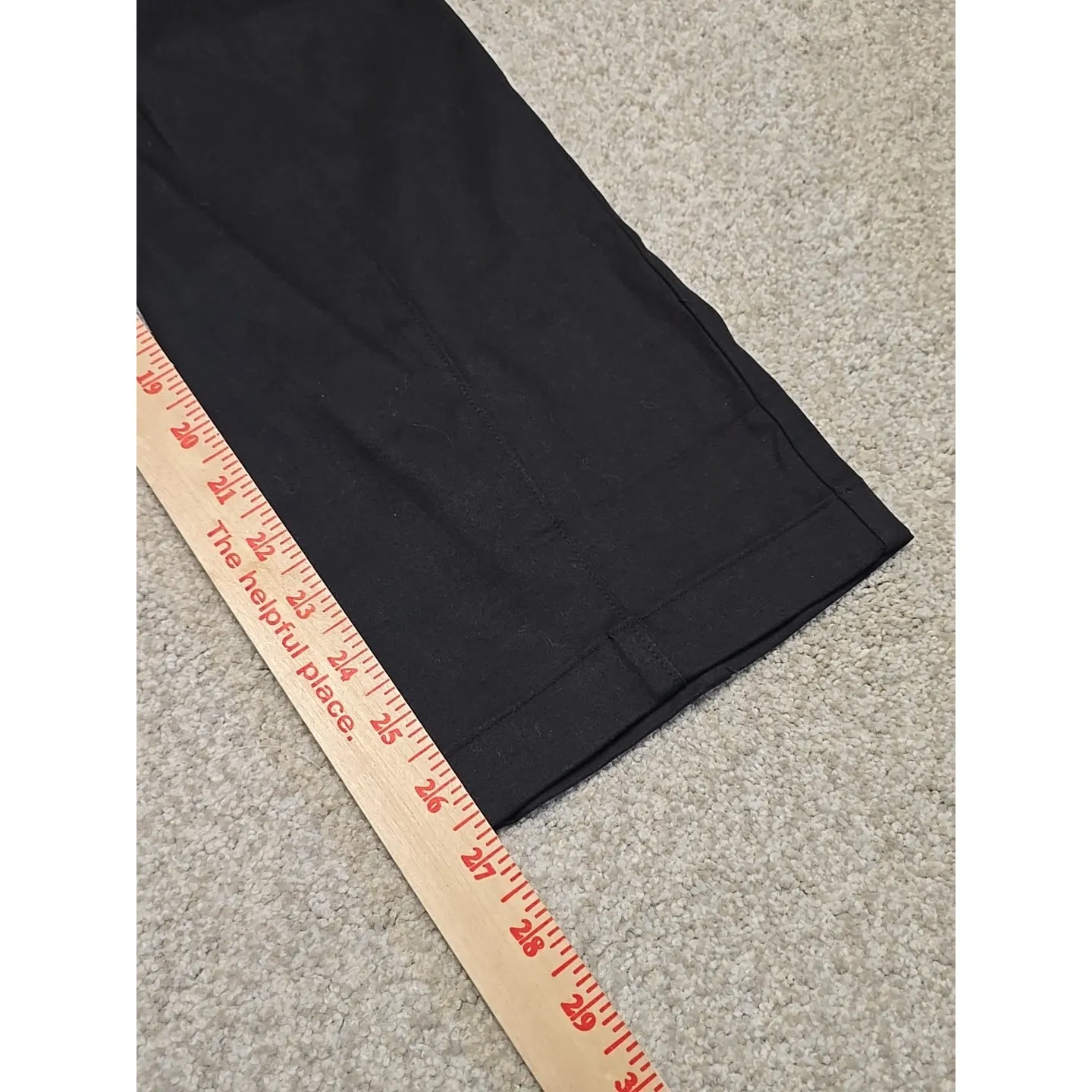 Hill House Womens Claire‎ Pull On Black Cropped Pants Sz M NWT Office Academia - Image 9