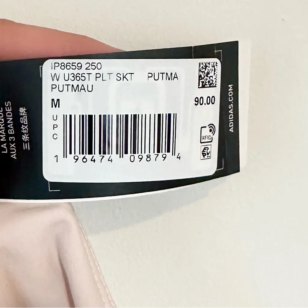 NWT Adidas Dusty Pink Ultimate365 Tour Pleated Skort - Medium - Image 5