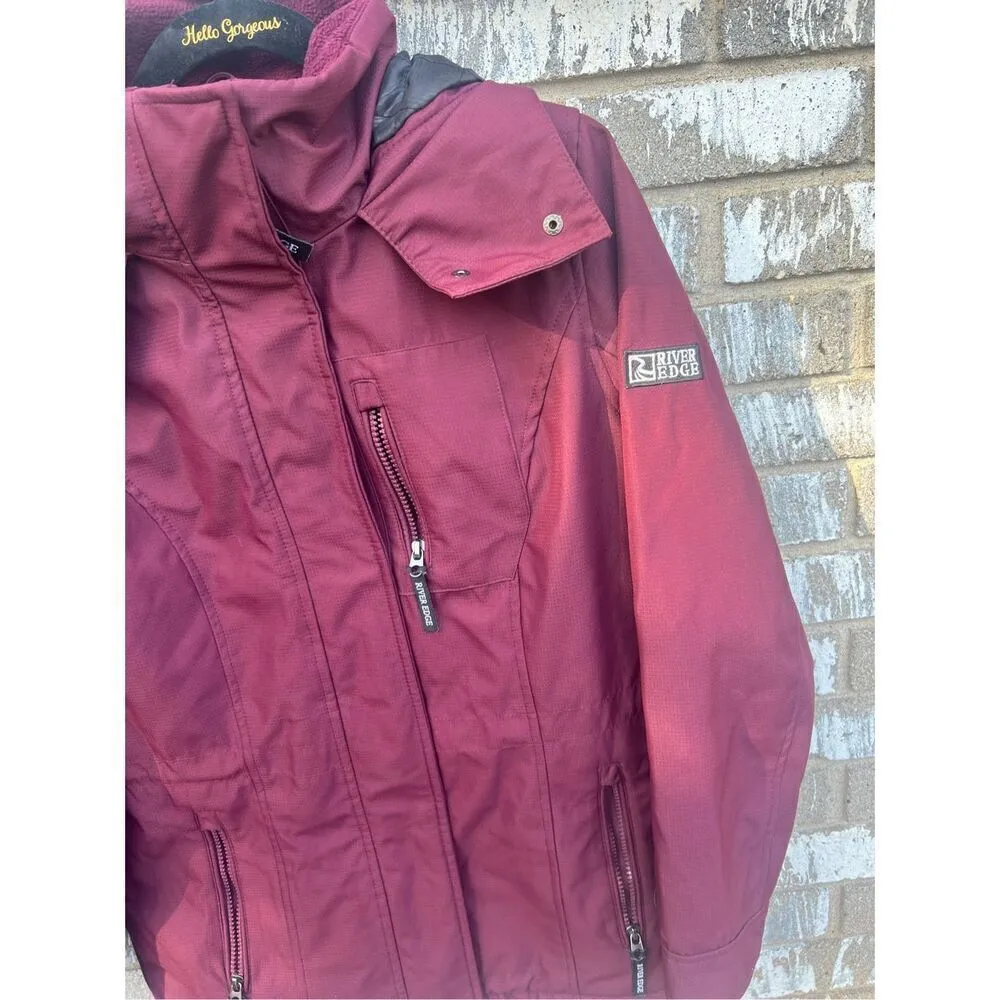 ZeroXposur River Edge By  Woman’s Full Zip Winter Jacket Size Medium - Image 5