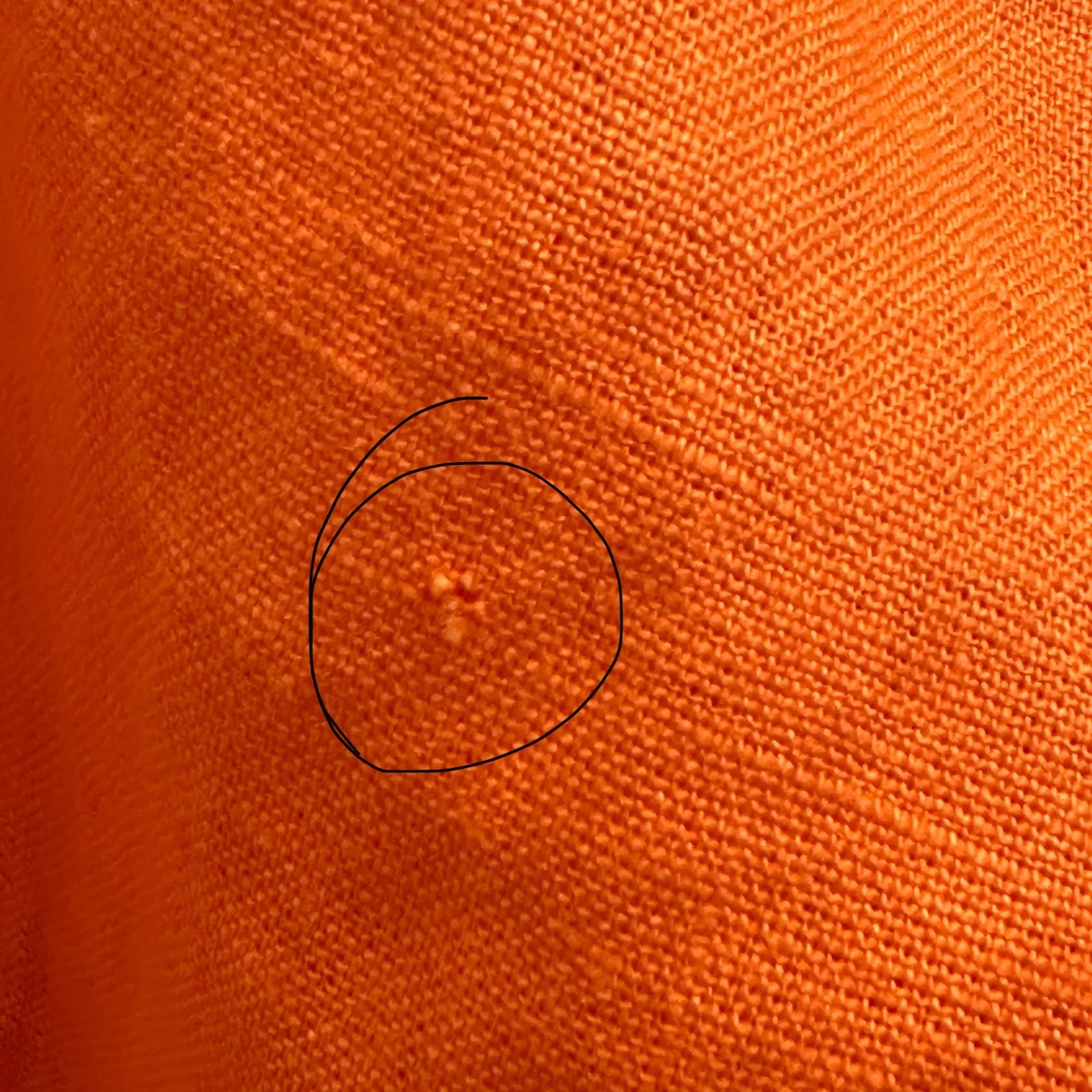 J.Crew Palermo Mini Sundress Orange Linen Smocked Waist Coastal Resort Wear XS - Image 9