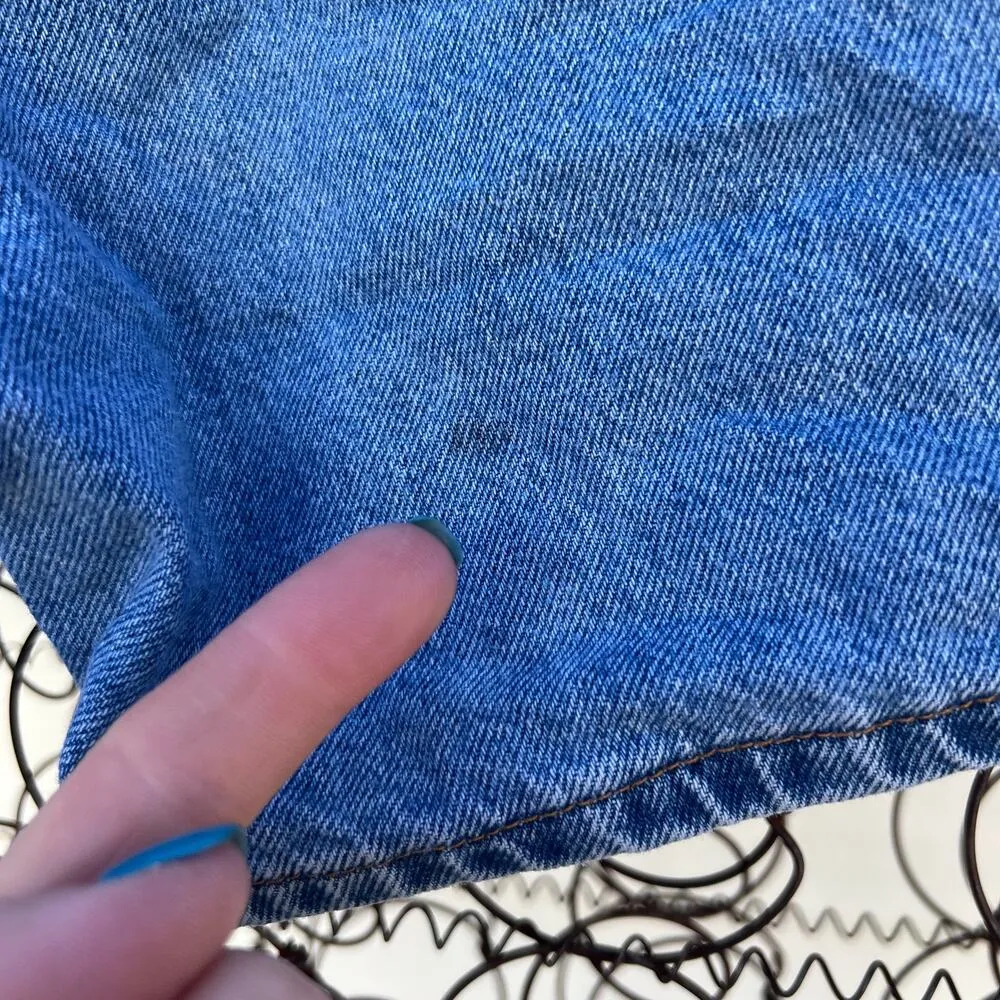 Vintage 90s Ladies Levi’s 955 high rise jean shorts 14 REG - Image 6