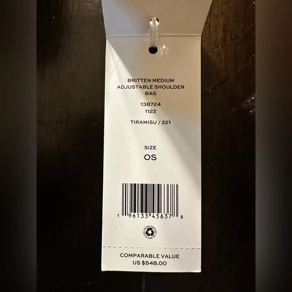 Tory Burch Britten Medium Adjustable Shoulder Bag - Image 6