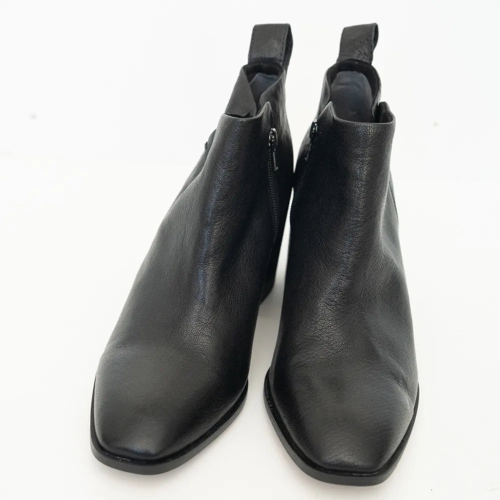 Vionic | New Lyssa Distressed Leather Heeled Ankle Boot - Image 10