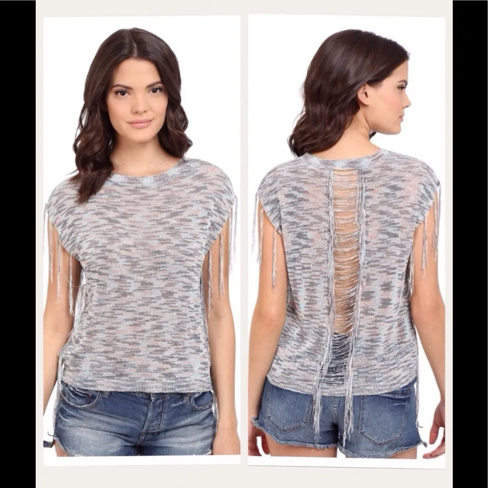 💕JACK BY BB DAKOTA💕 Paddington Fringe Top - Image 4