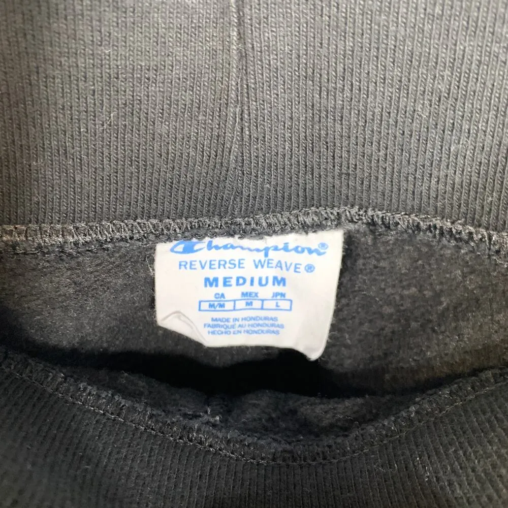Champion Black Joggers Reverse Weave Sz Medium - Image 5