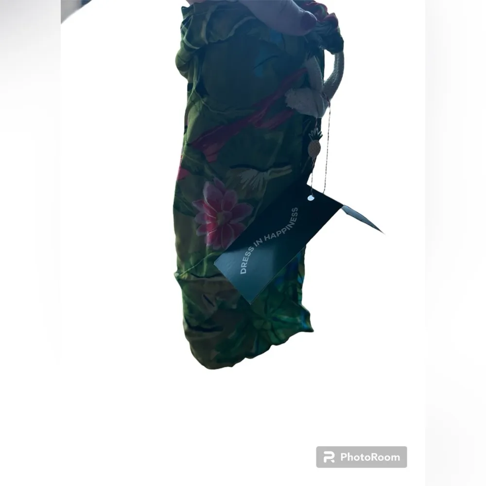 Brand New Farm Rio Womens Tropical Raffia Straw Mules with Embroidered details - Image 5