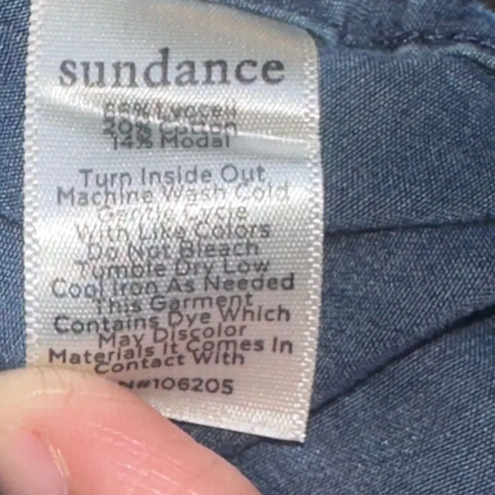 Sundance Larkes Tune Chambray Blouse - Image 4