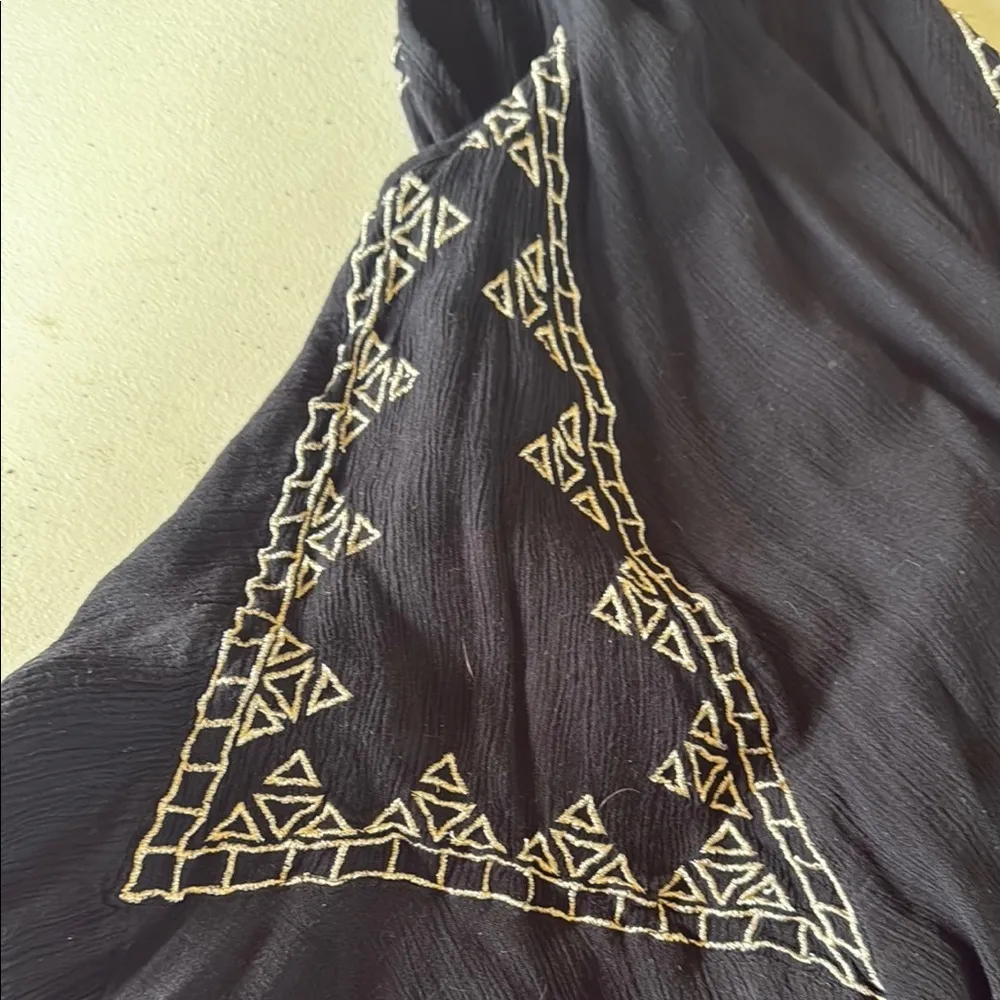 Rip Curl Black Embroidered top - Image 6