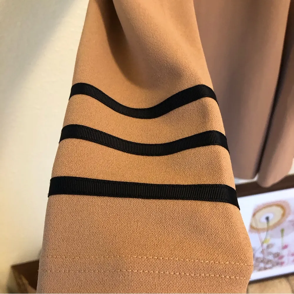 Military Beige coat M - Image 6