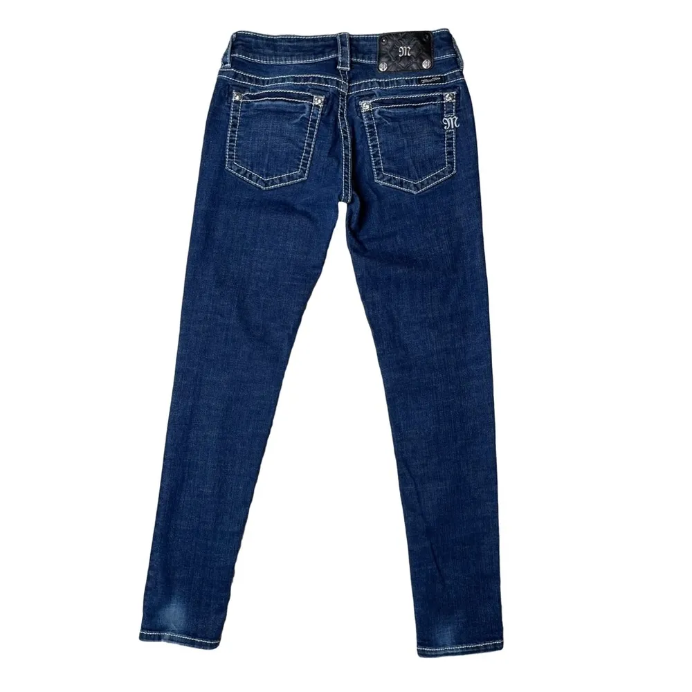 Miss‎ Me | Women’s Ankle Skinny Blue Denim Jeans - 26 - Image 3
