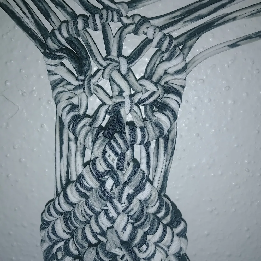 Cacique Swim 42C Underwire Macreme Racerback Swim Dance Bra Top - Image 5