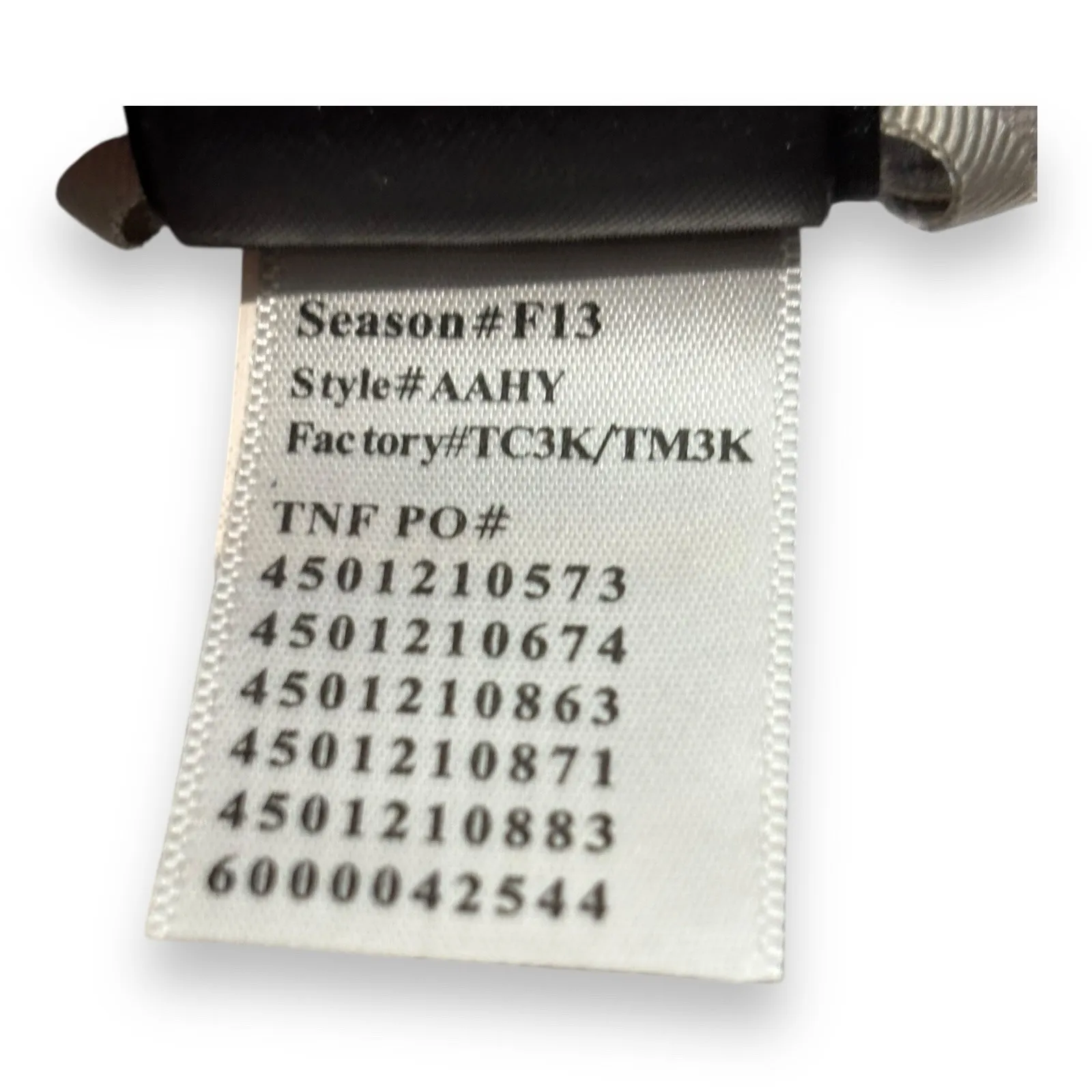 The North Face Size M Light Gray Fuzzy Fleece Full Zip Osito Jacket - Image 7